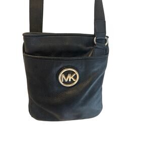 Women’s Michael Kors Black Leather Crossbody